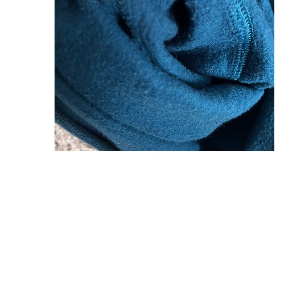 Champion Teal Blue Crewneck Sweatshirt GF535 Logo Fleece Pullover Small - Picture 7 of 7